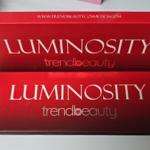TrendBeauty Luminosity Eyeshadow Palette Browns Gold Matte Glitter - New